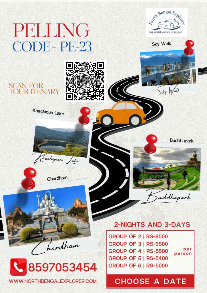 2 Night 3 Days Pelling Tour Plan