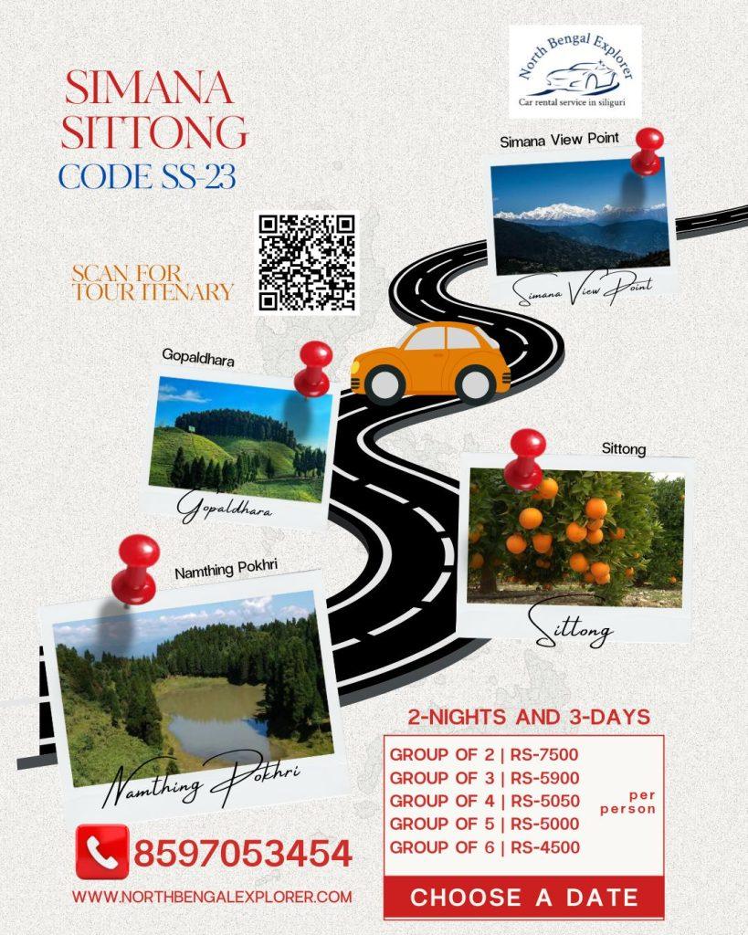 2 Night 3 Days Offbeat Darjeeling Tour Plan