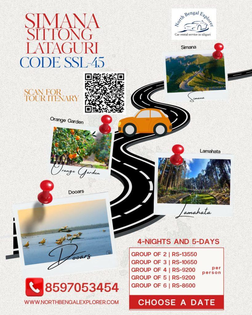 4 Nights 5 Days Offbeat Darjeeling with Dooars Tour Package